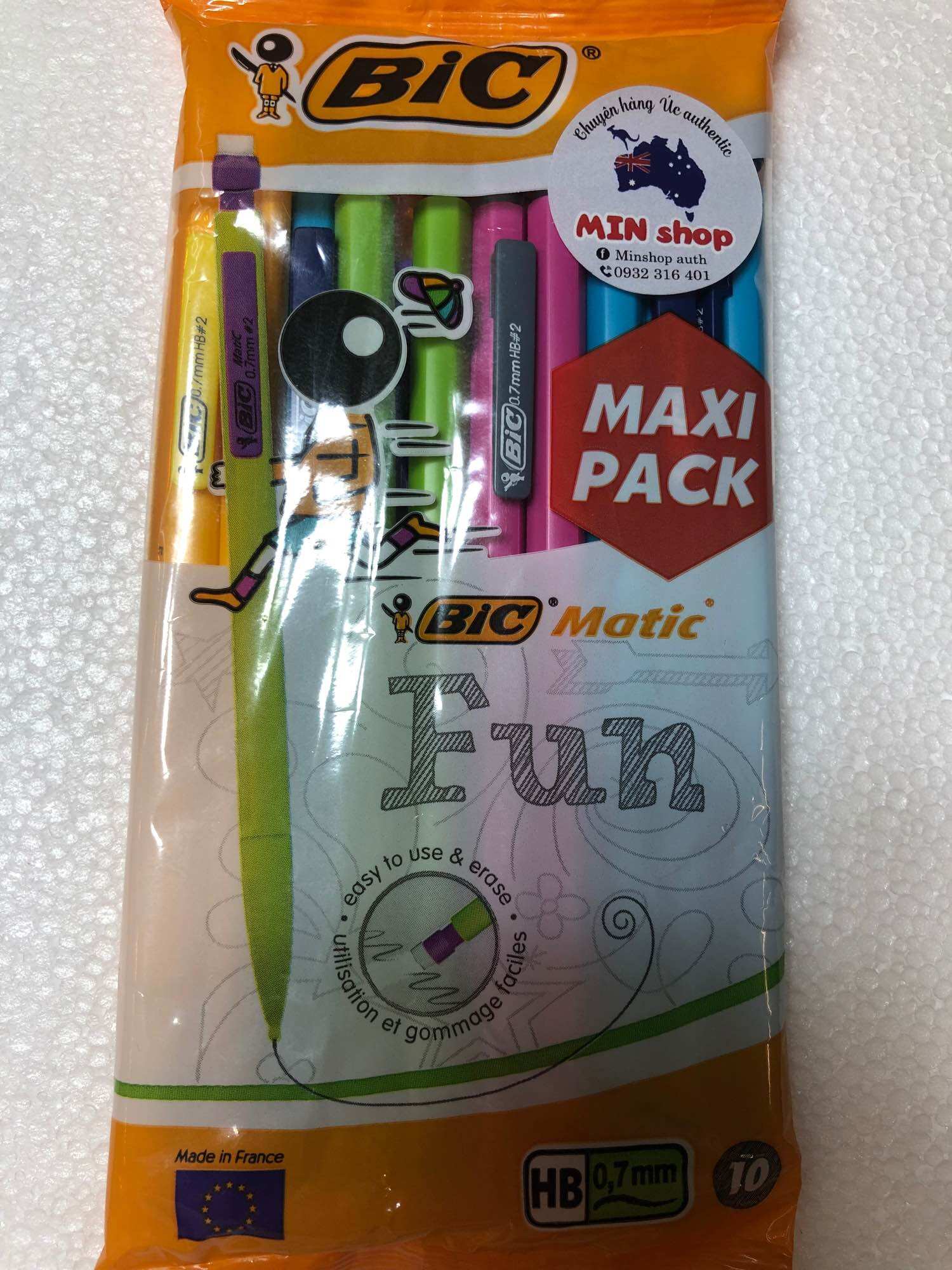 Bút bi viết BIC thương hiệu Pháp made in france 🇫🇷