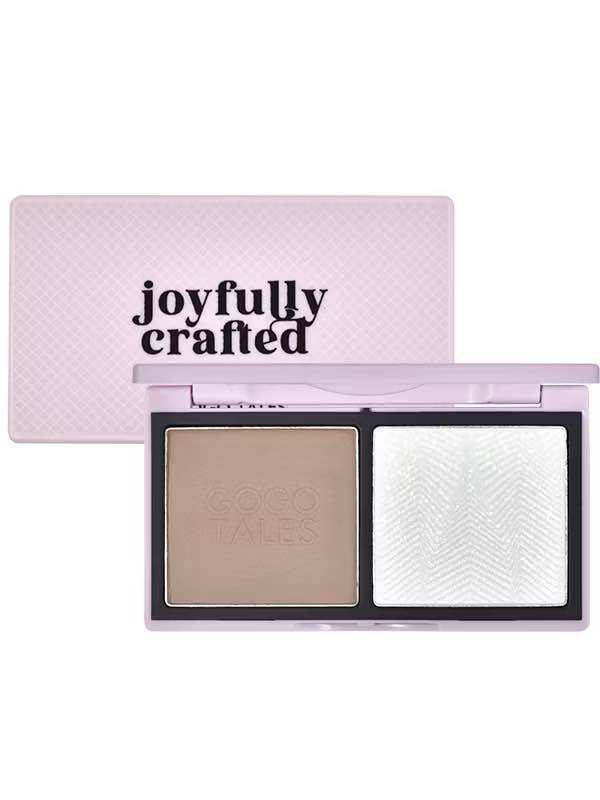 Phấn Tạo Khối Bắt Sáng 2 Ô GOGO TALES Joyful Crafted GT520 - GOGOTALES