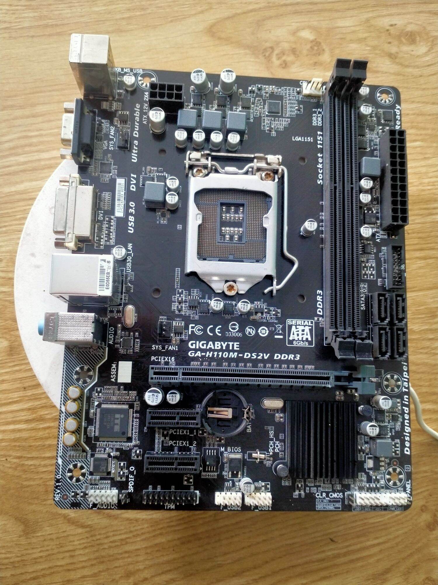 bo mạch main gigabyte h110 M-DS2V RAM DDR3
