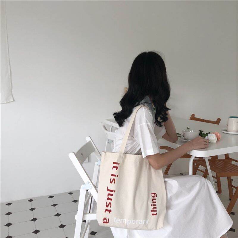 Túi tote vải canvas Ulzzang Thing is