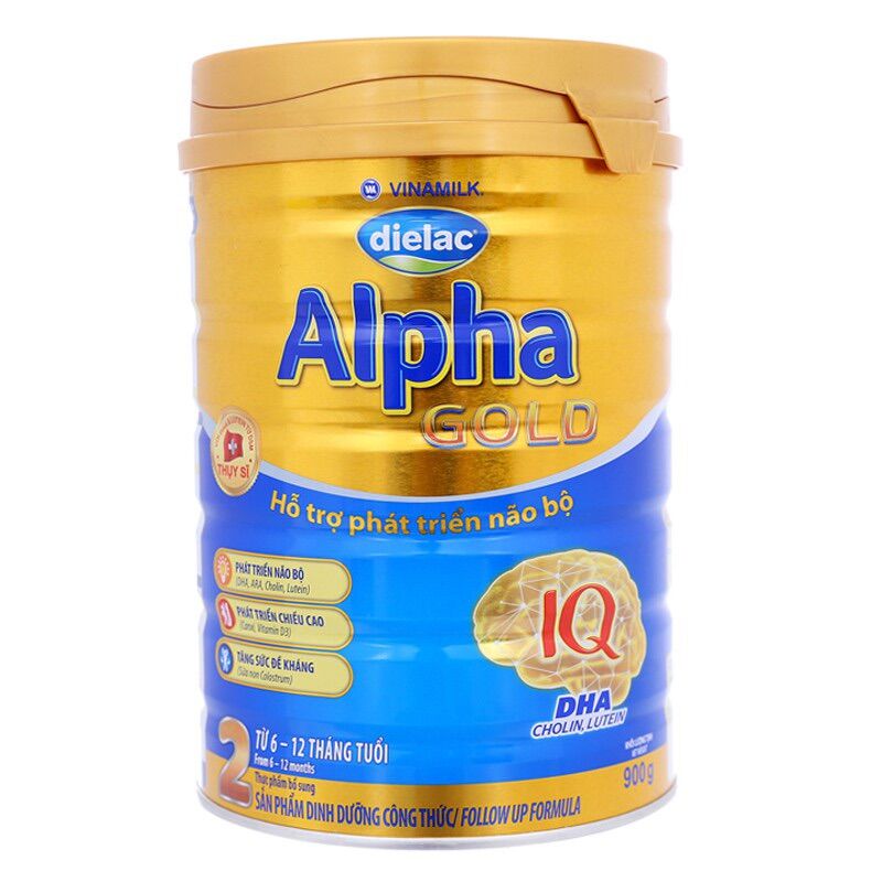 Sữa bột vinamilk anpha gold 2 900g