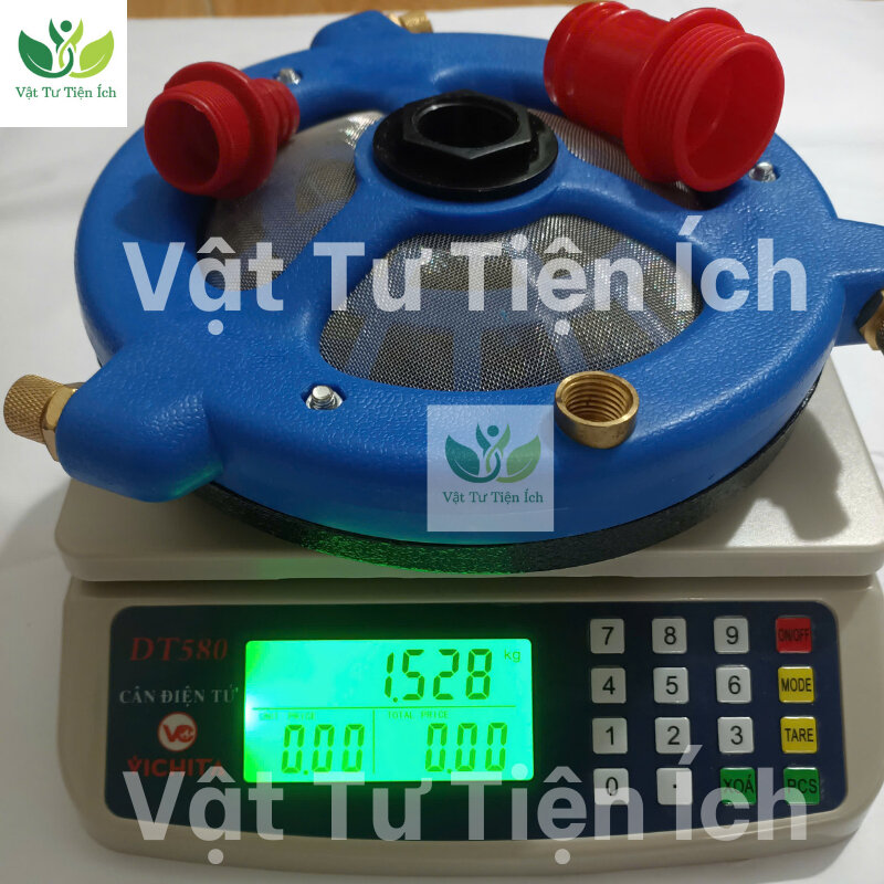 Bộ đảo trộn thuốc sâu, phân bón lớn sử dụng 3 béc.