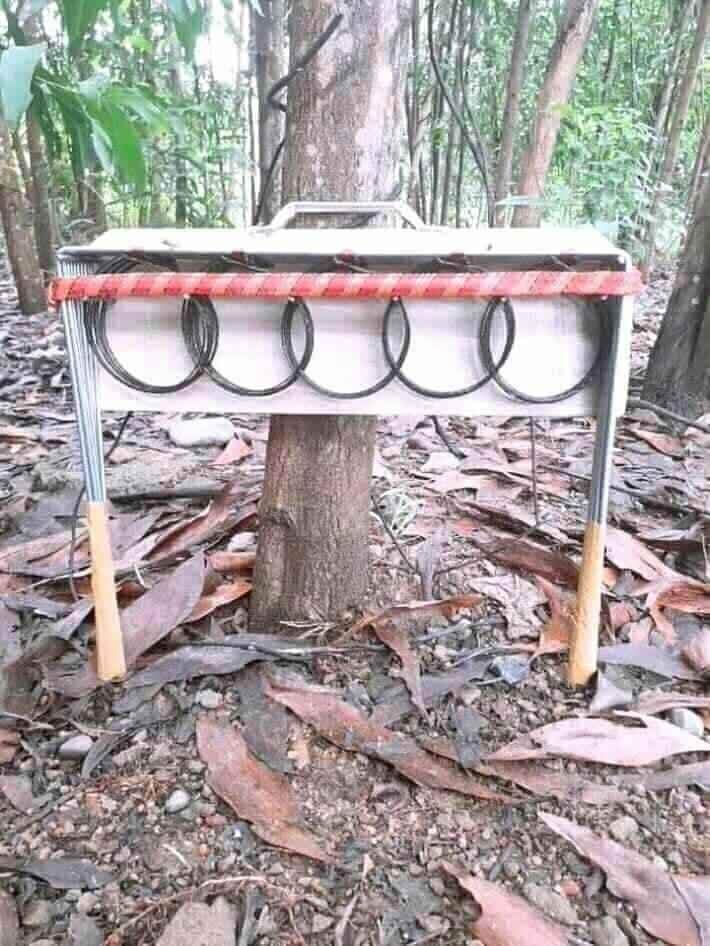 1 bộ thòng bẫy chồn quốc bịp