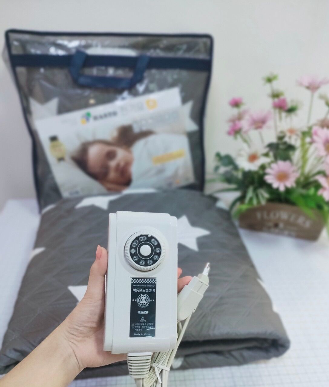 chăn điện sưởi Cotton Hanil nội địa   Hàn Quốc