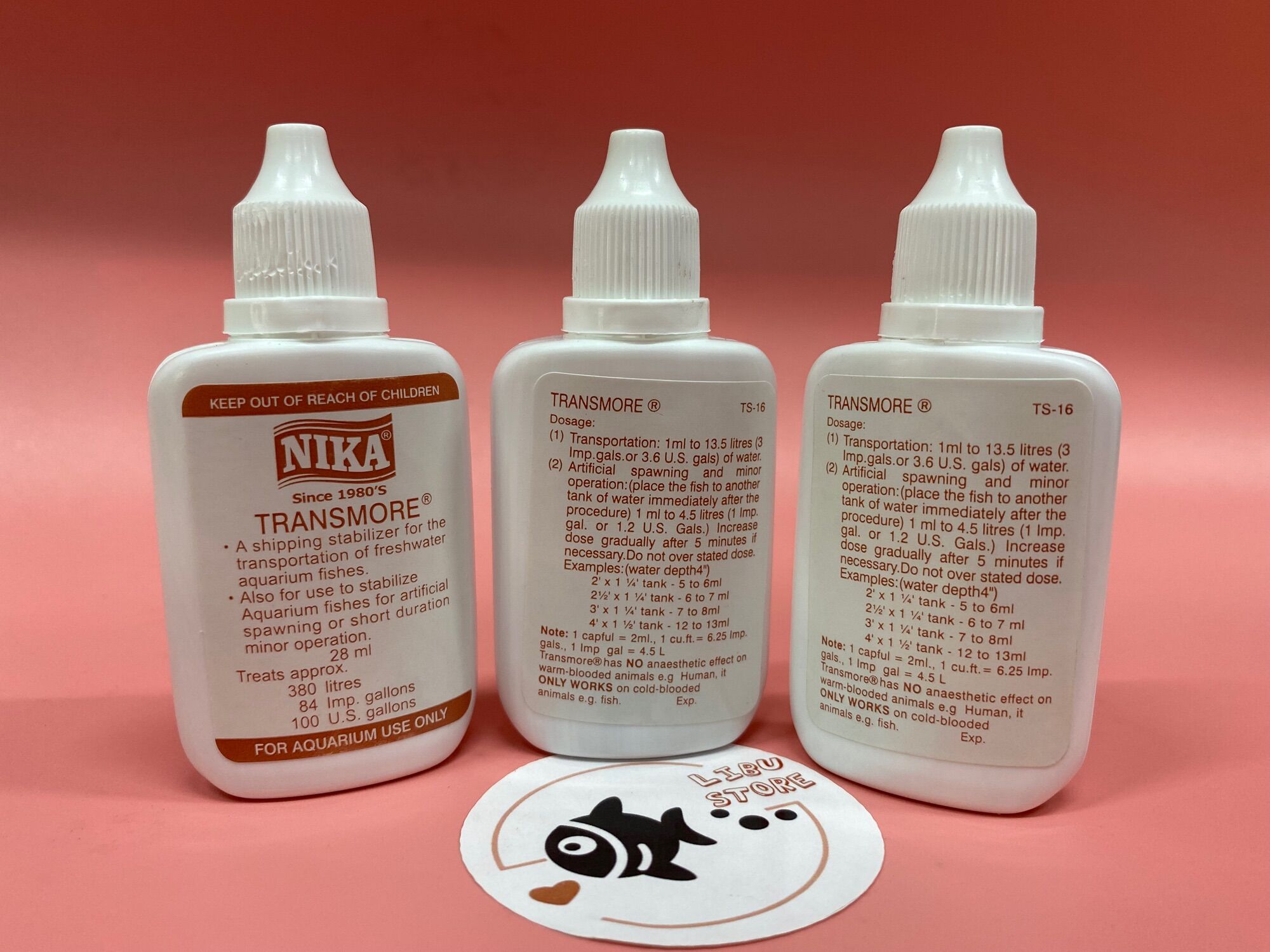 Dung Dịch Mê Nika chuyên dụng cho cá cảnh