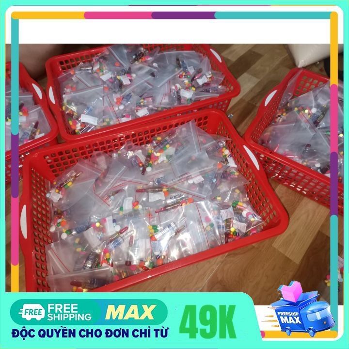 Combo 3 Set Vitamin Cấy Trắng trộn kem