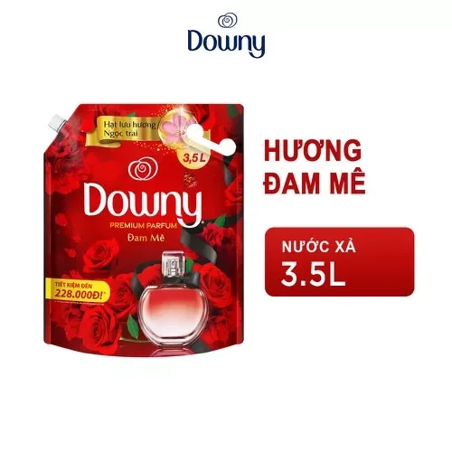 Nước xả vải downy hương đam mê túi 3,5l