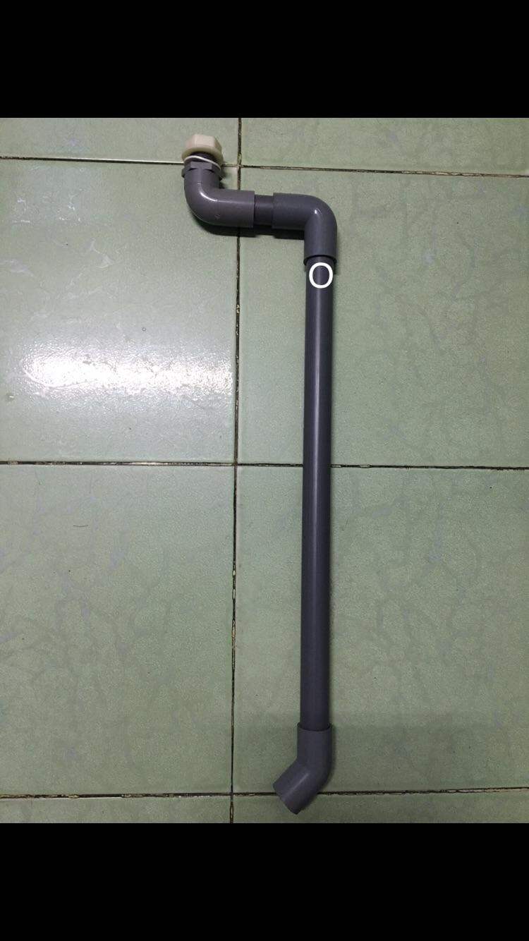 Ống xả thổi đáy cho lọc tràn trên