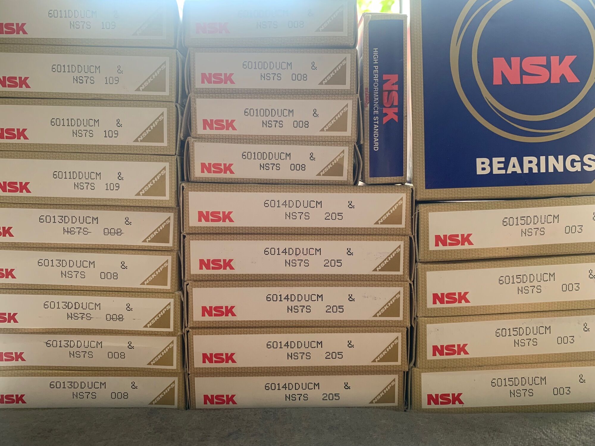 Vòng bi bạc đạn nhật nsk nhập khẩu các mã 6010, 6011, 6012, 6013, 6014, 6015