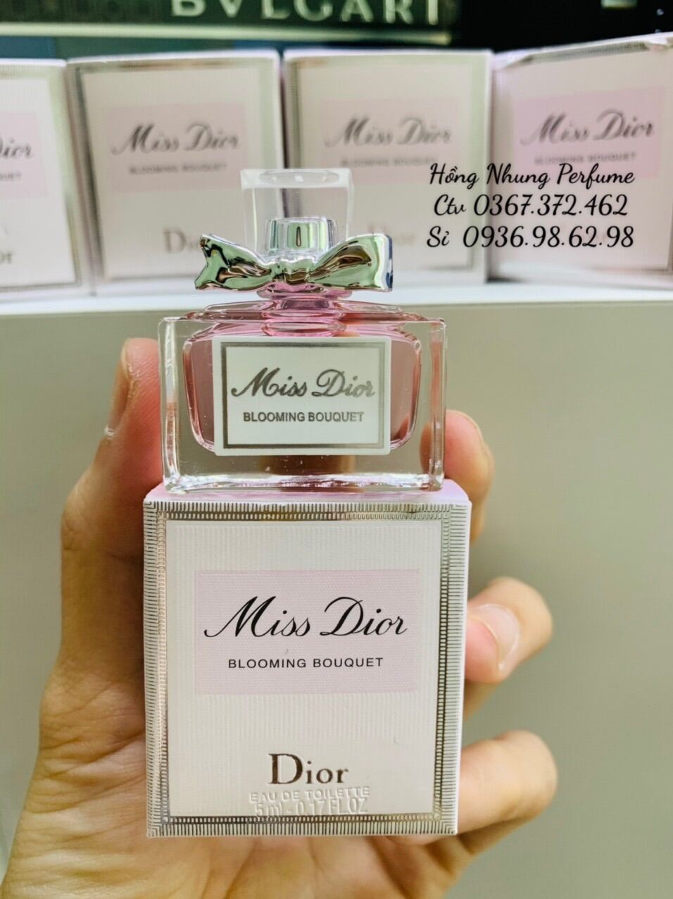 Nước Hoa Mini Nữ Miss Dior Blooming Bouquet 5Ml