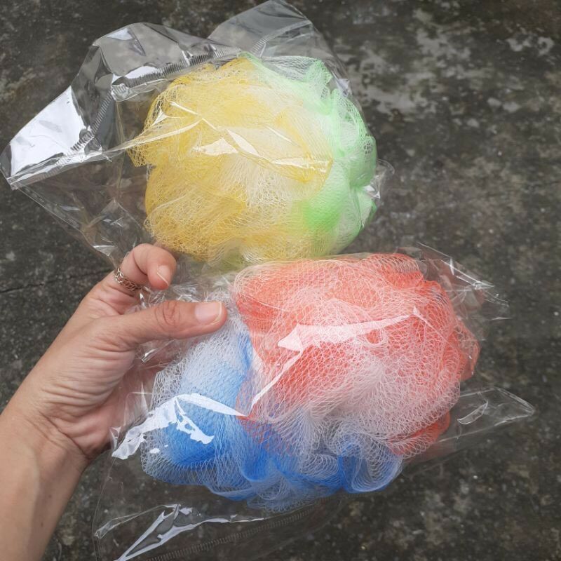 Set 10 Bông Tắm TRÒN, TO, Tạo Bọt (Hình thật)