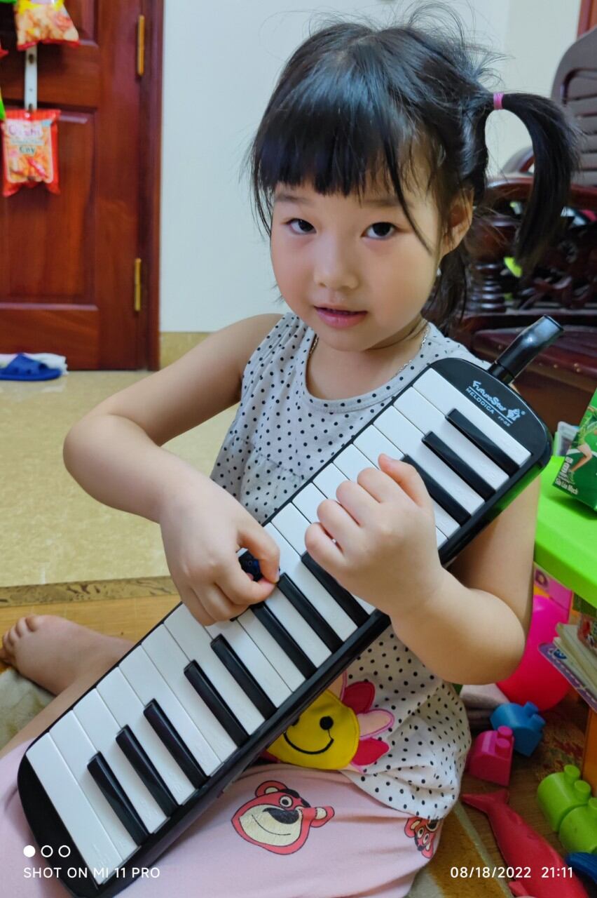 Kèn melodica 32 phím Chính Hãng- FutureStar+ Tặng khăn lau_sticker dán