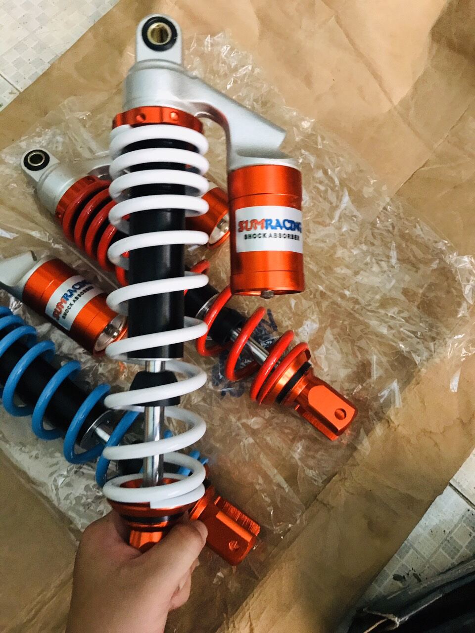 Phuộc YSS NITRON OHLINS bình dầu gắn Vario Click Vision SH mode Lead