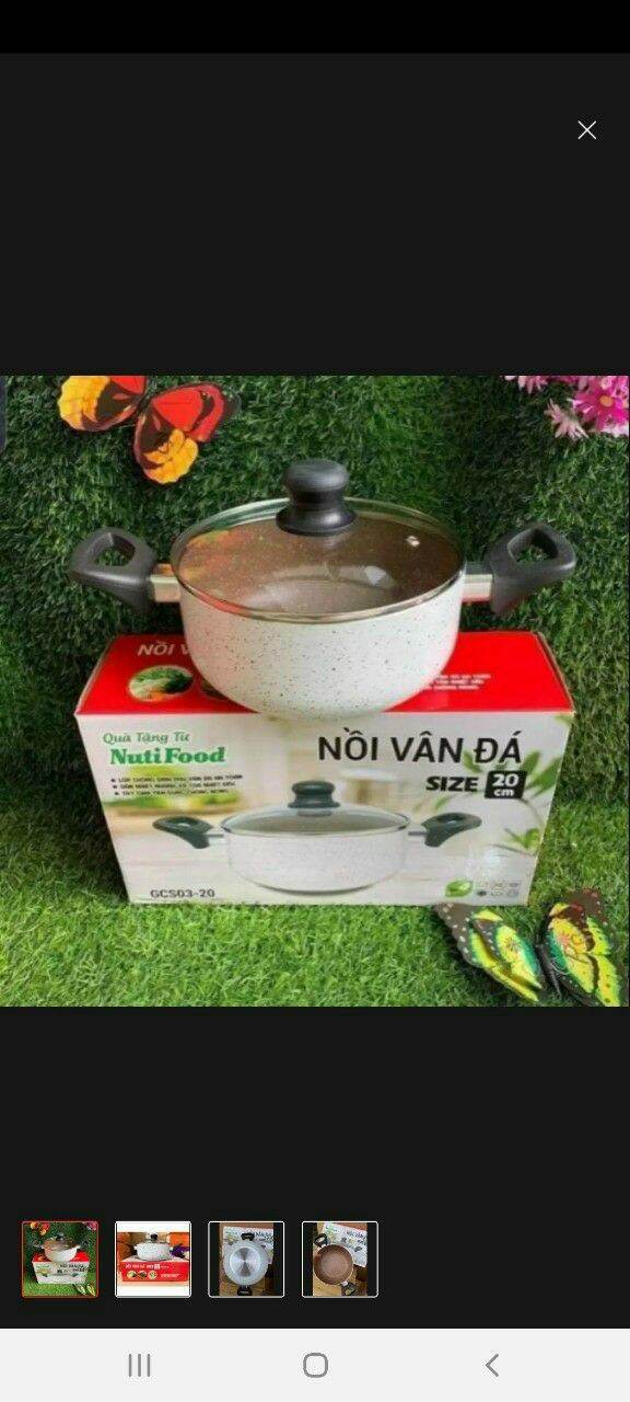 Nồi vân đá 20cm nutifood
