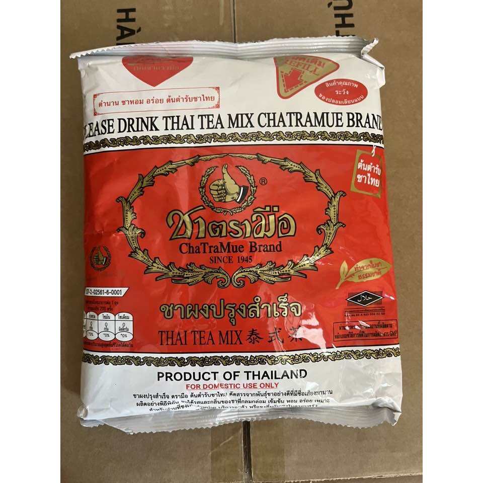 Trà Thái Đỏ 400g dùng pha trà sữa thái đỏ