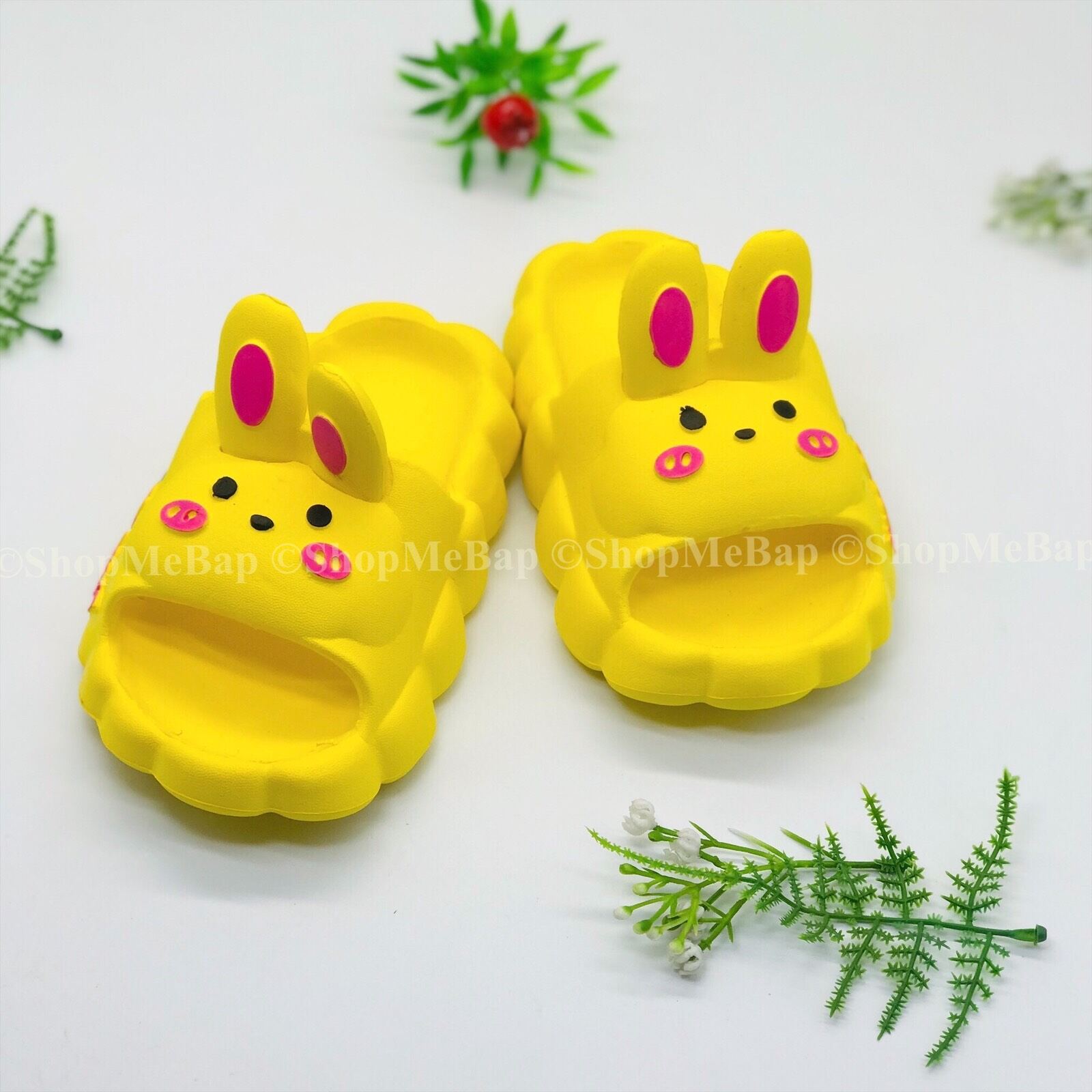 Dép lê tai thỏ cực dễ thương cho bé gái
