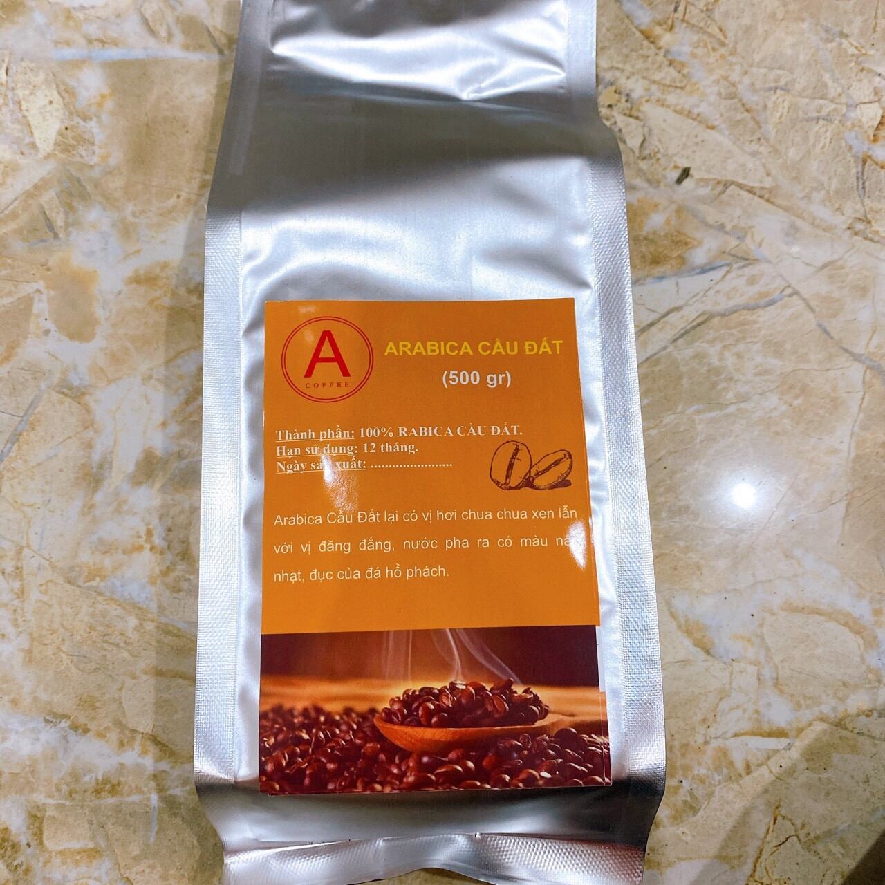 5kg Cafe Arabica Cầu Đất nguyên chất