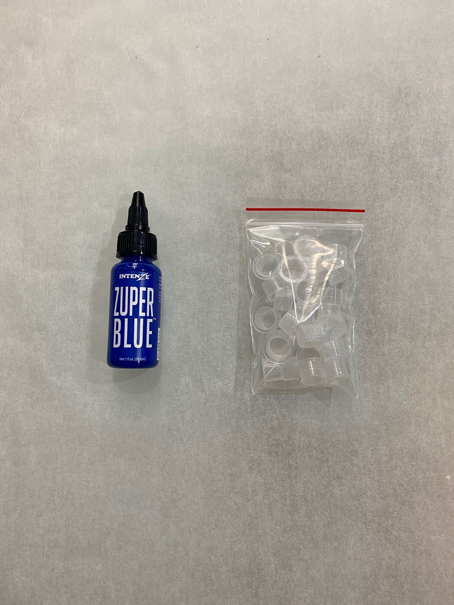 🎁 [ QUÀ TẶNG ] Mực xăm trung cấp mầu xanh 30ml Zuper blue🎁