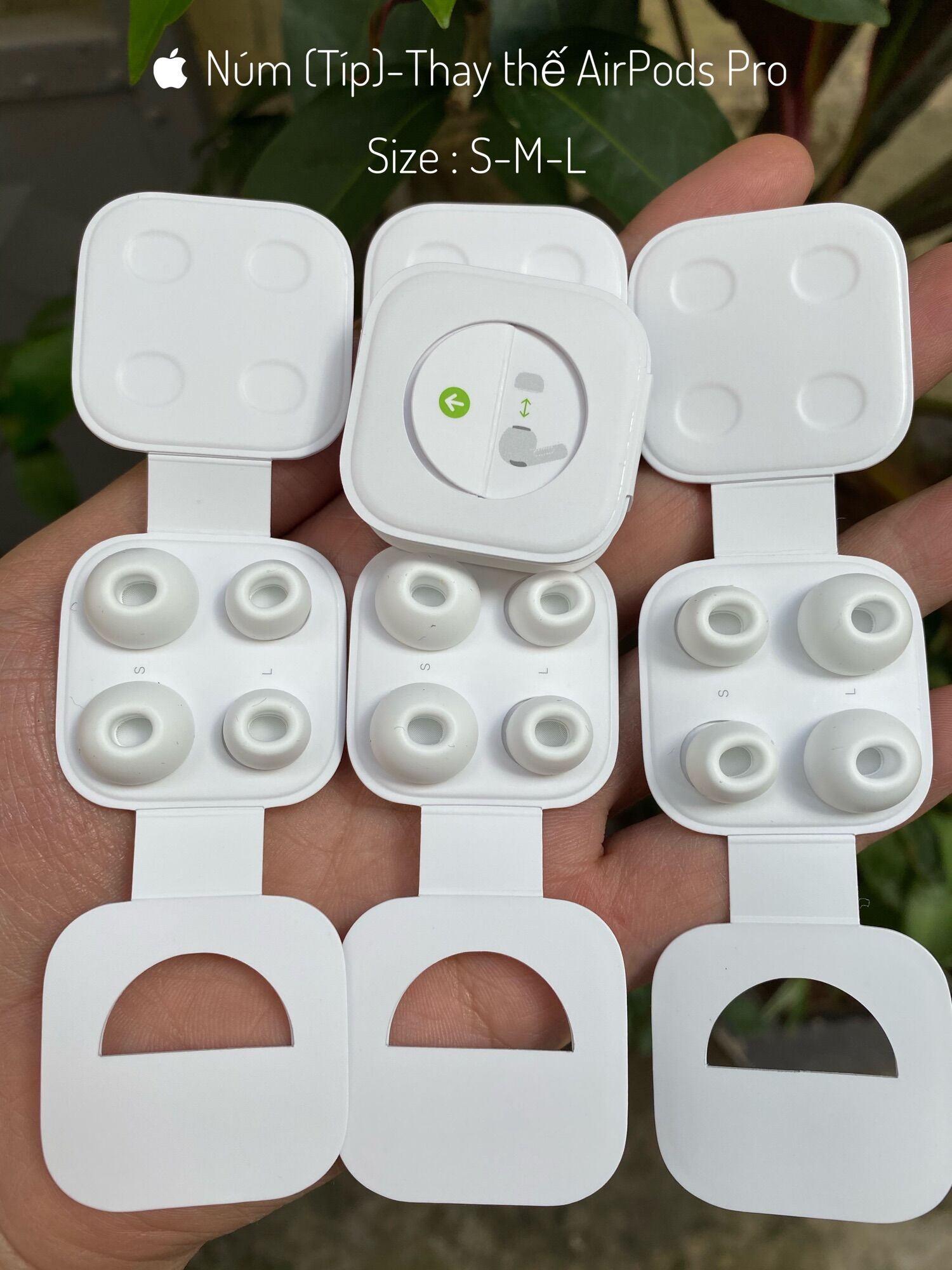 Núm tips cao su zin thay thế cho tai nghe airpods pro