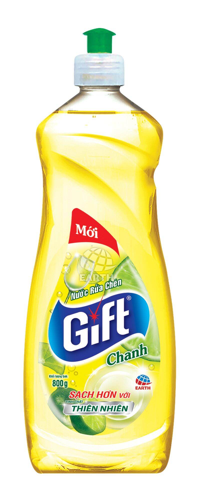 Nước rửa chén Gift (Chanh/ Trà Chanh) 800g