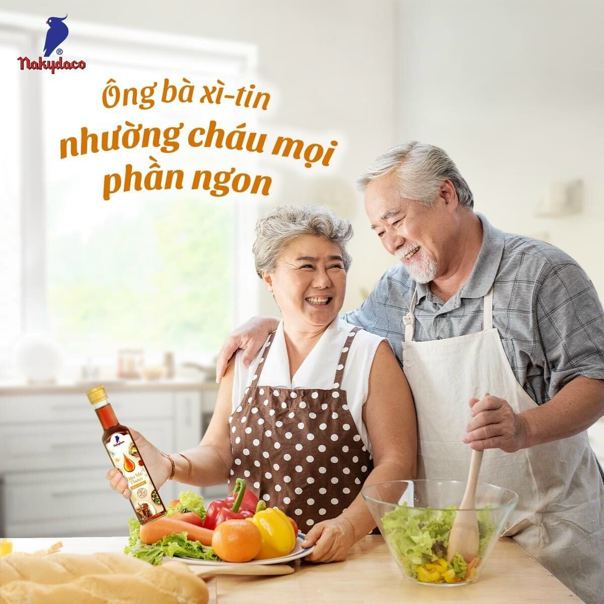 Dầu Mè Thơm Hảo Hạng Nakydako 250ml