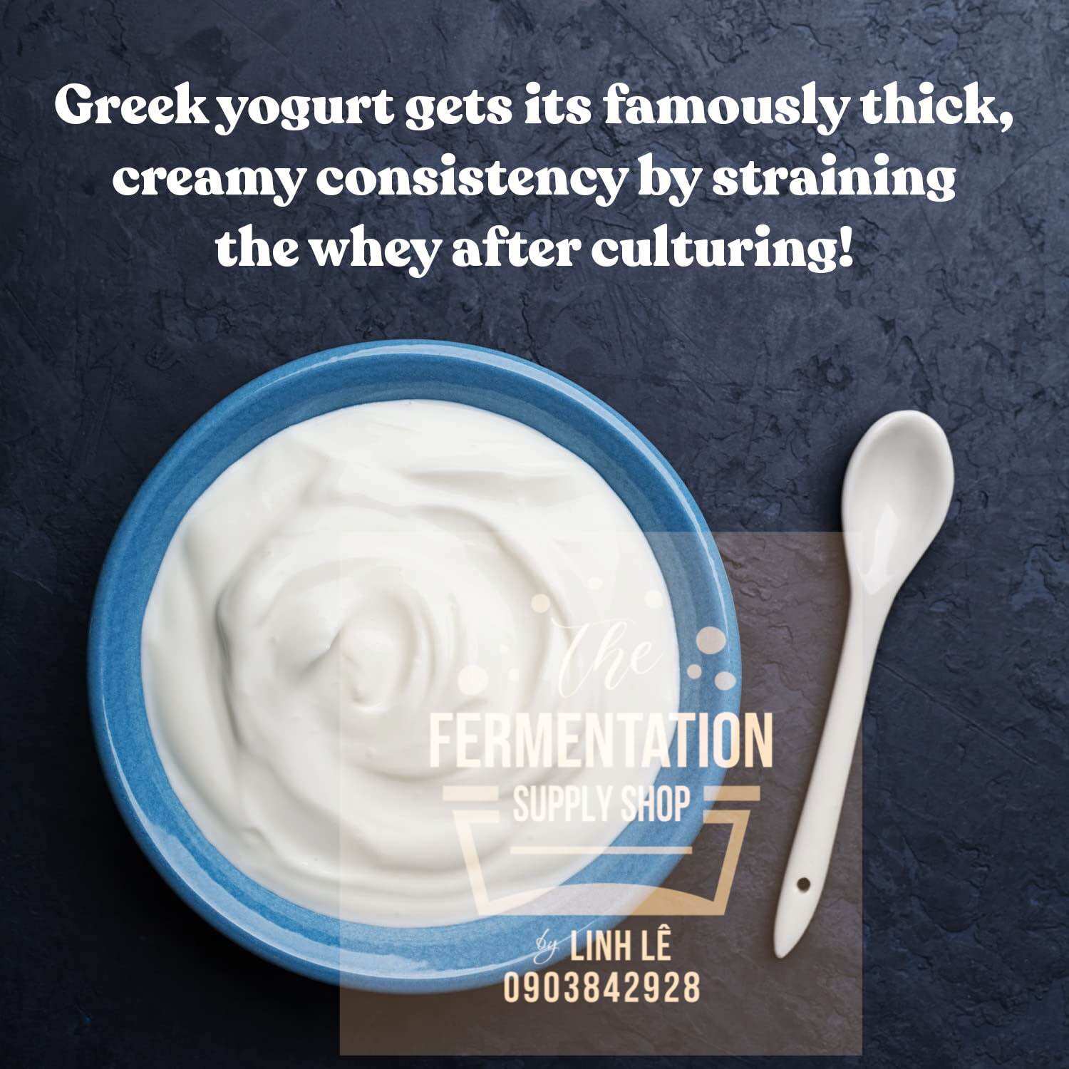   ĐỘC QUYỀN BẢN GỐC tại VN Men Sữa Chua Greek Yogurt Starter men khởi động làm sữa chua hy lạp và dụng cụ 