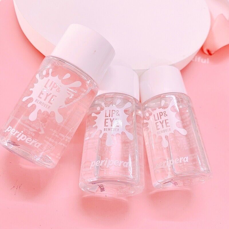 Minisize 30ml - tẩy trang mắt môi Peripera Lip & Eye Remover