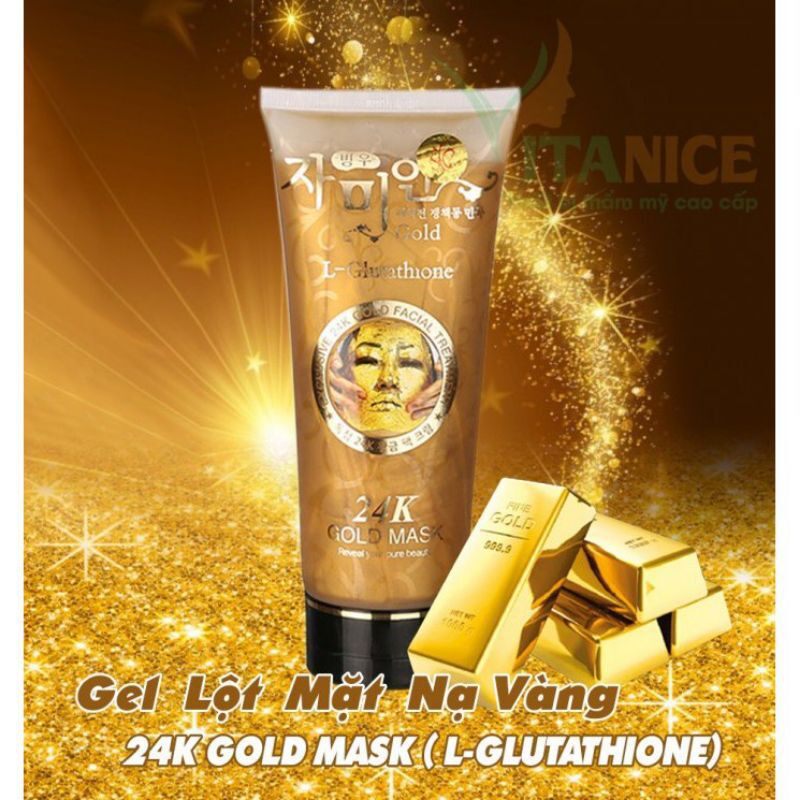 Gel lột mặt nạ vàng 24 k gold mask hàn quốc