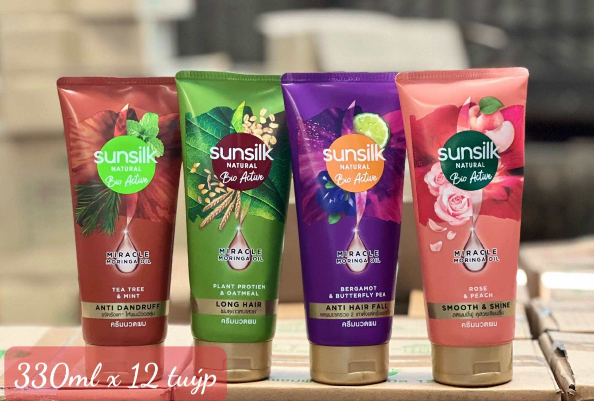 [ mẫu mới] Dầu xã Sunsilk natural bio active thái lan chính hãng