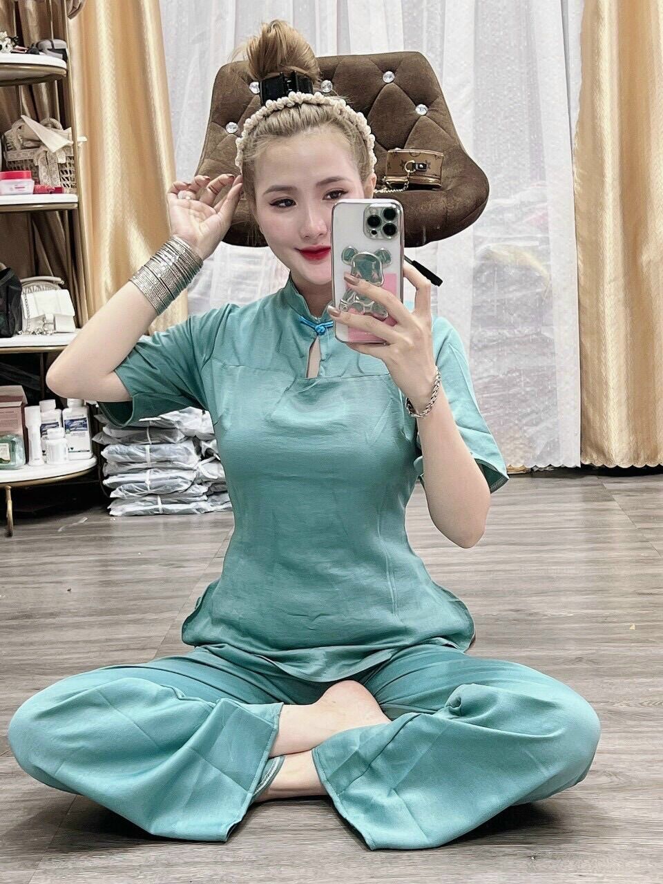 Set lam đi chùa hàng loại 1-hình thật.