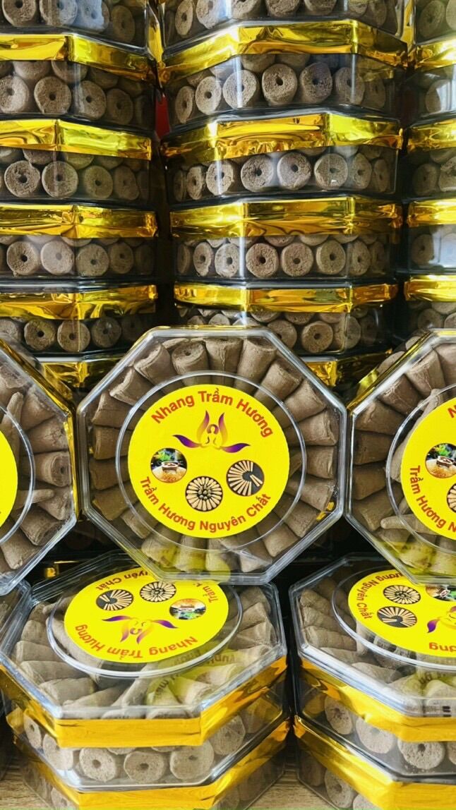Nhang trầm nụ tháp nụ sen thơm trầm