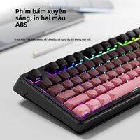 AULA | Bàn Phím Không Dây Ba Chế Độ Cảm Giác Cơ Im Lặng
