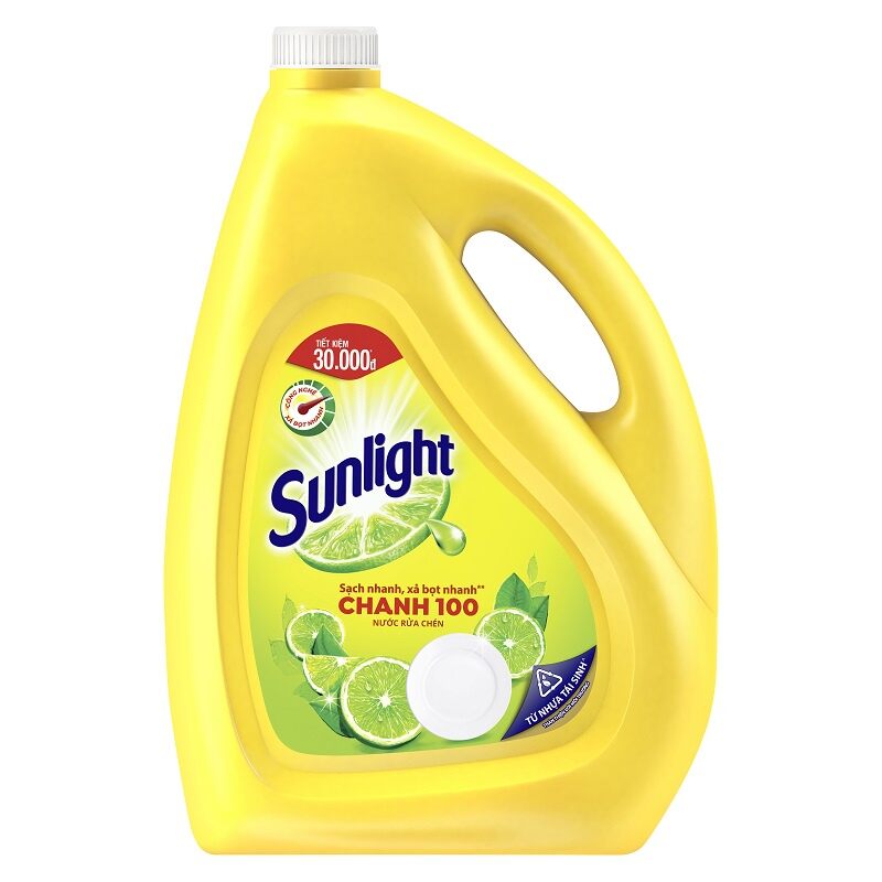 Nước rửa chén sunlight chanh 3.6kg
