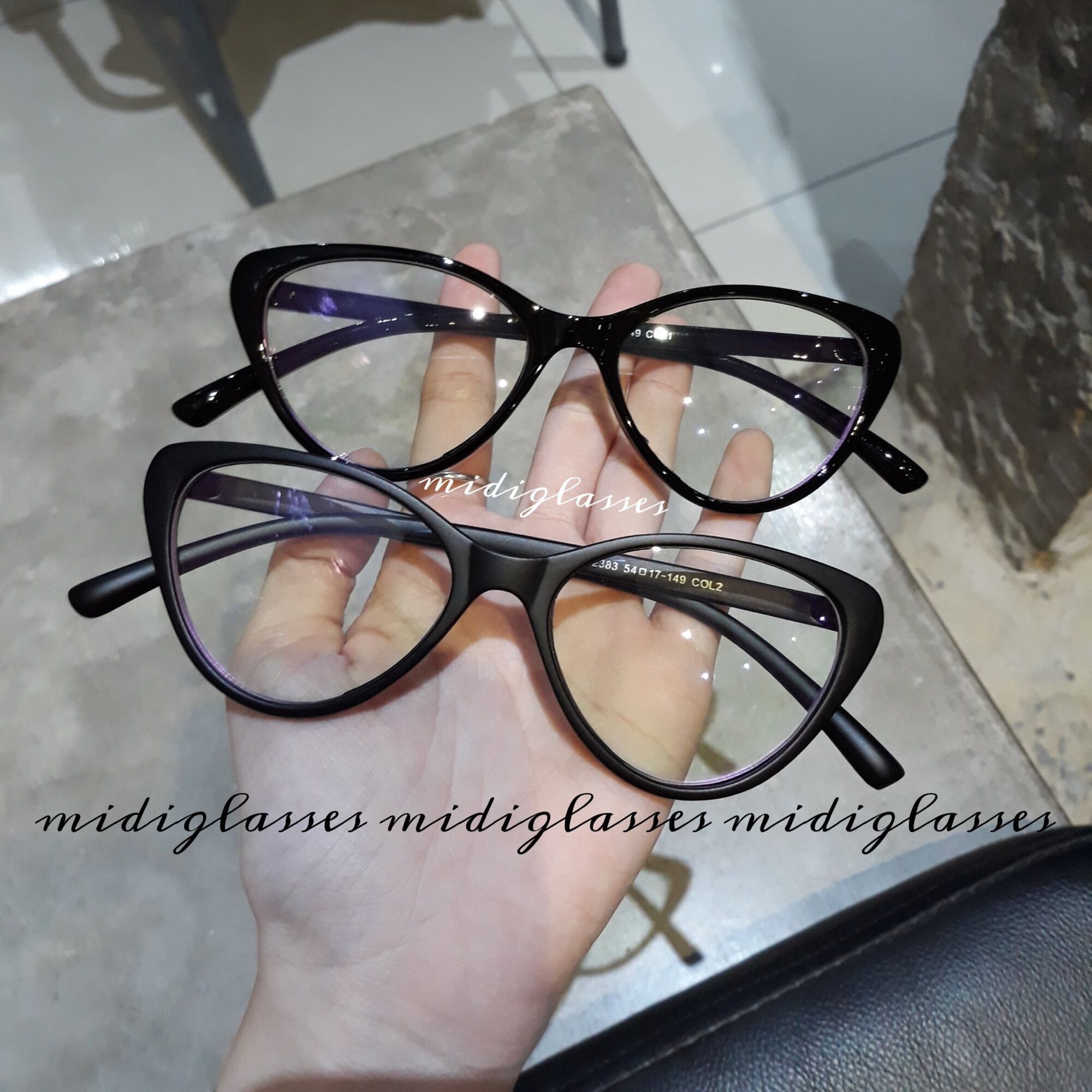 Kính mắt mèo form basic