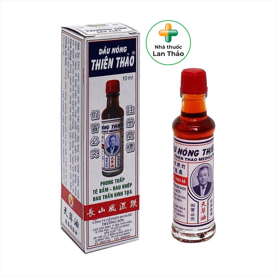 Dầu nóng thiên thảo chai 10ml