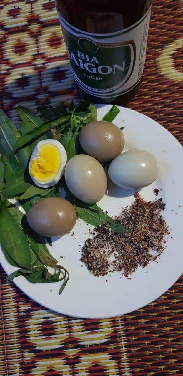 Trứng chim trĩ ăn bỗ 10 trứng