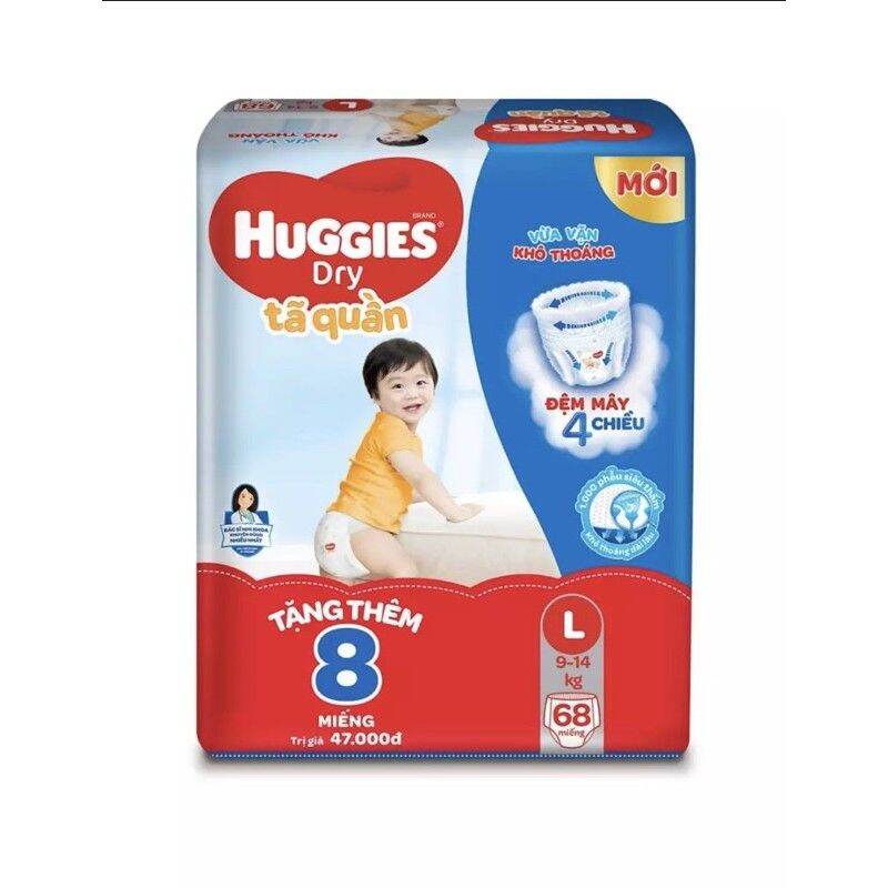 0 tã quần huggies l68