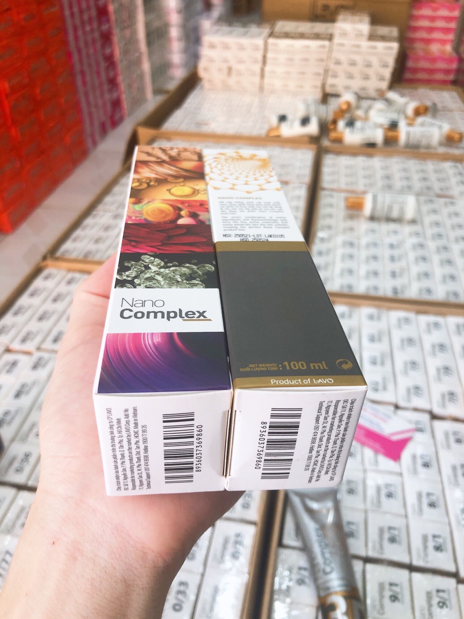 Thuốc nhuộm tóc siêu dưỡng Nano Complex Collagen (Khách nhắn màu cho shop)