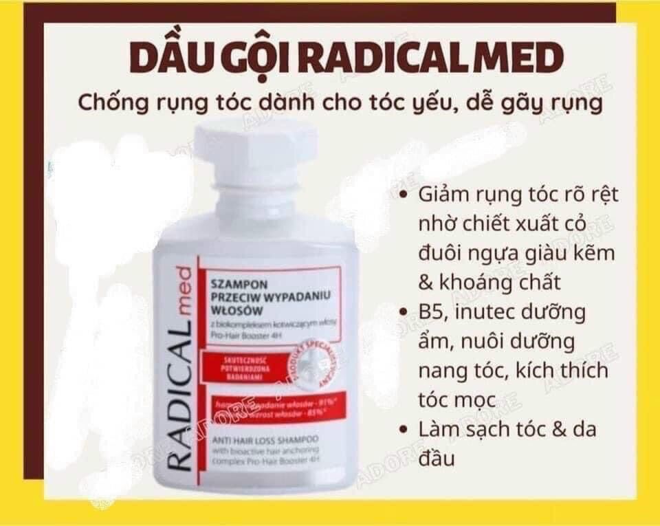 Dầu Gội Radical Med Chống Rụng Tóc