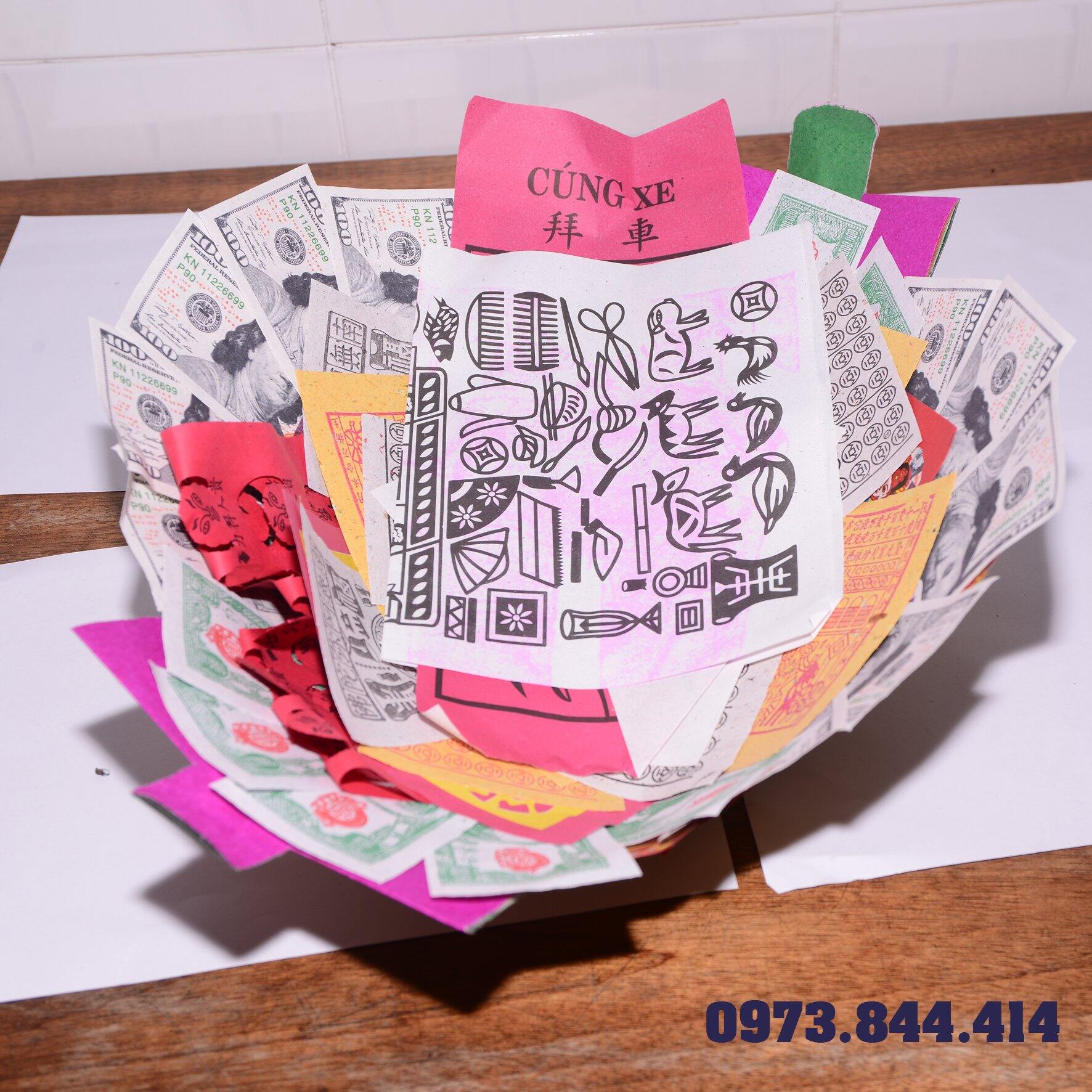 GIẤY CÚNG - Giấy cúng xe