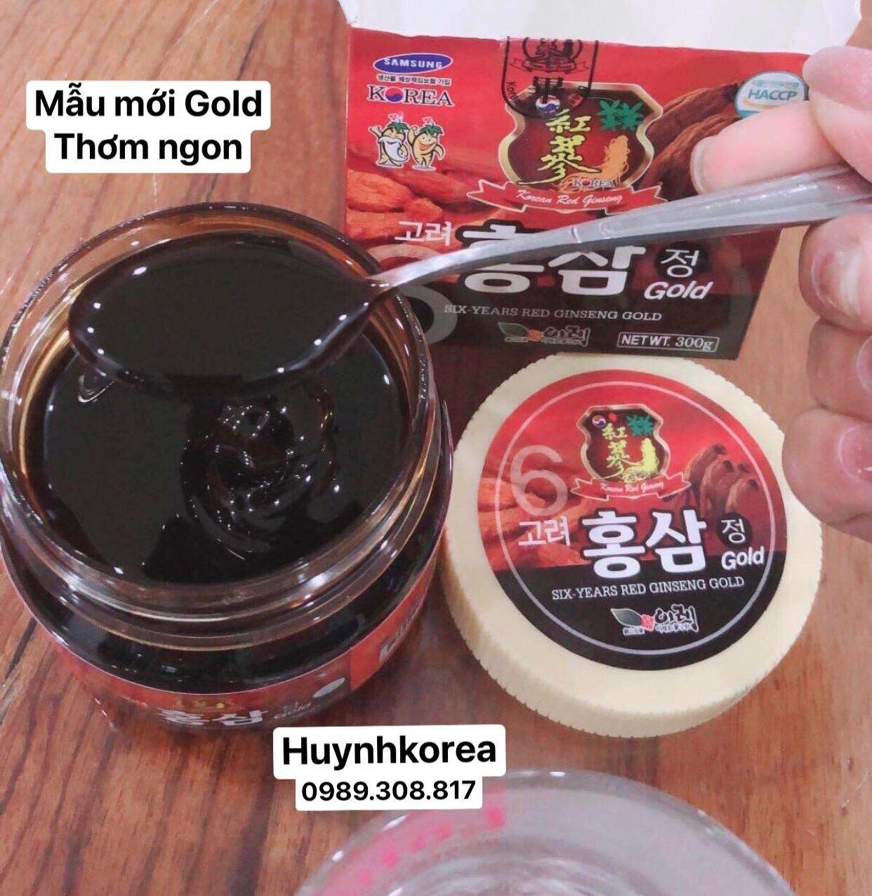 Cao sâm Hàn Quốc 300g Samsung Gold- Mẫu mới thơm ngon