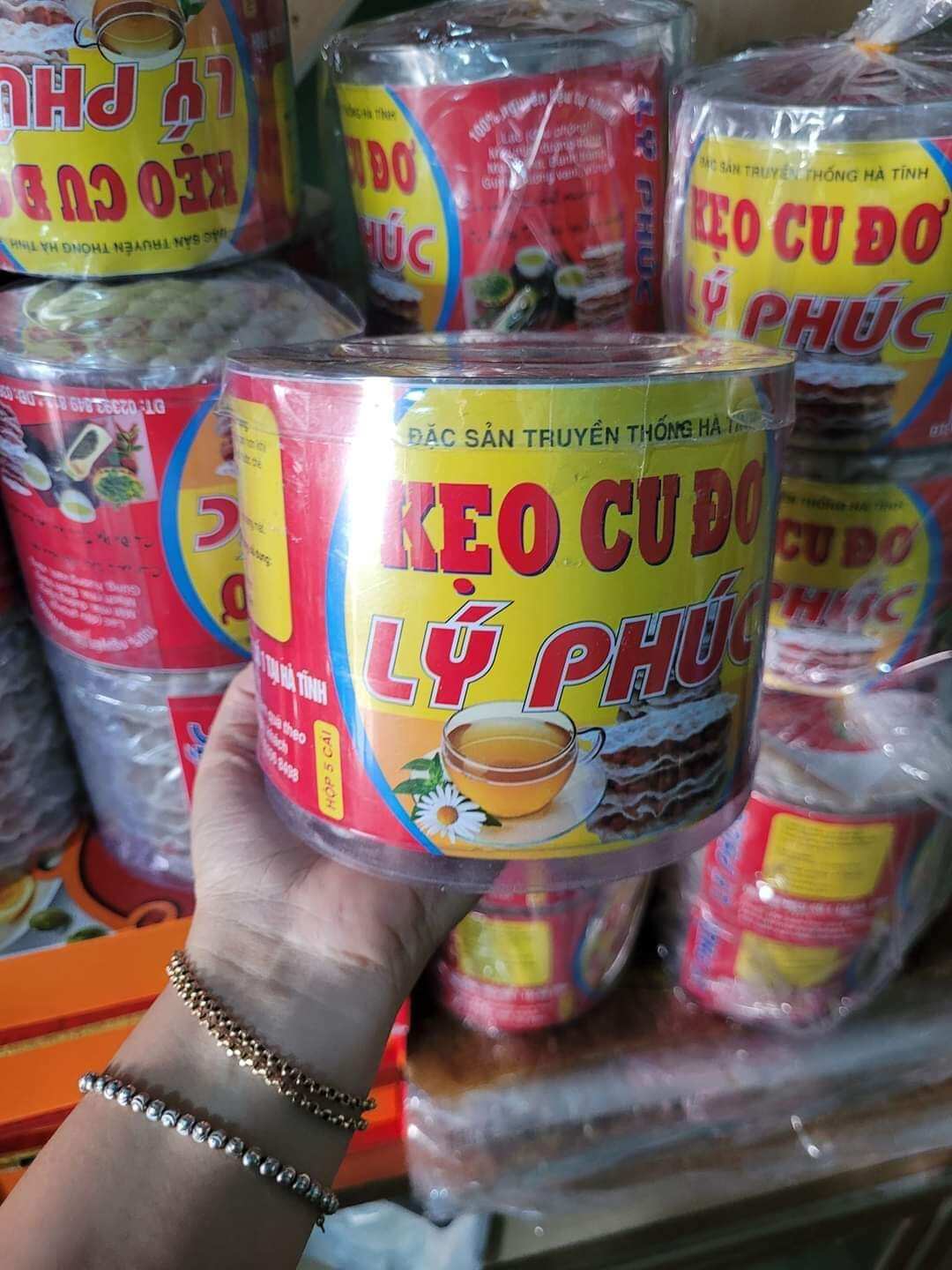 Kẹo cu đơ Hà Tĩnh hộp 5 cái