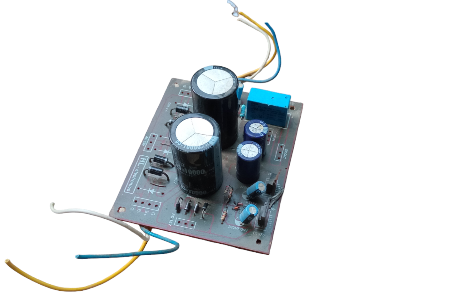 Bo nguồn amply 2 tụ (tháo máy)