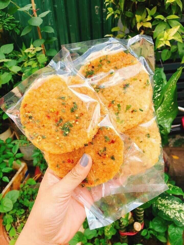10 bịch cơm cháy mắm hành