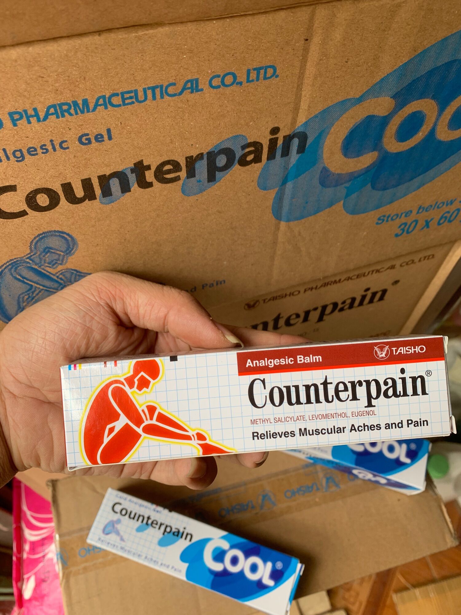 Cao xoa bóp Counterpain Thái Lan