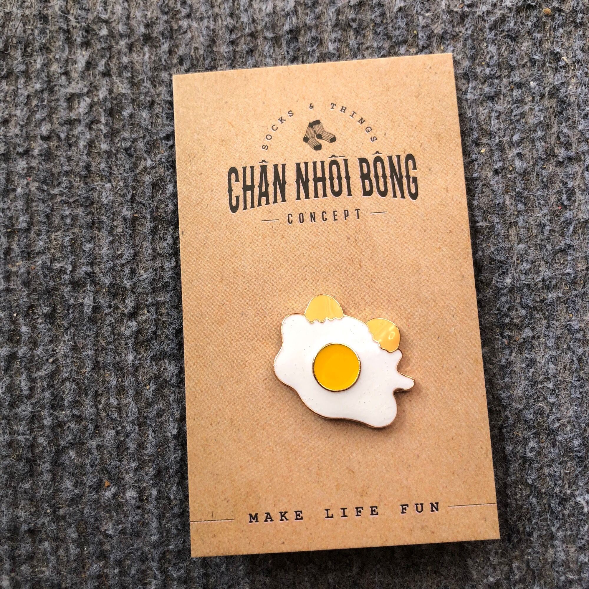 Pin cài áo, cài balo - Food