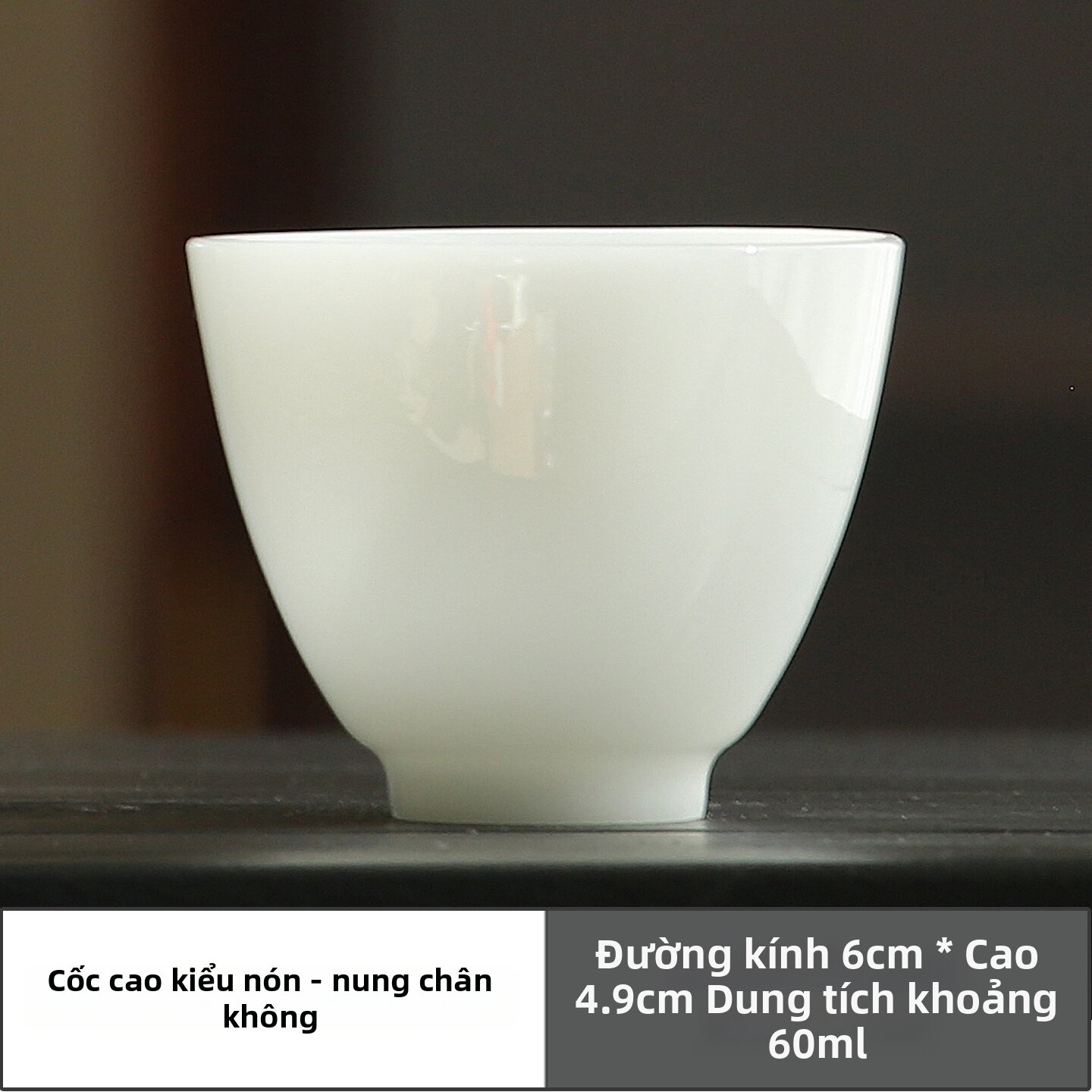 High-Grade Porcelain Tea Cup - 9