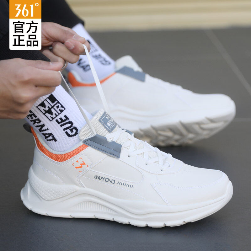 Giày nam 361 giày chạy bộ giày chạy bộ giảm xóc mẫu mới 2024 mùa hè giày thể thao cho nam thanh thiếu niên xuân hè 361 độ