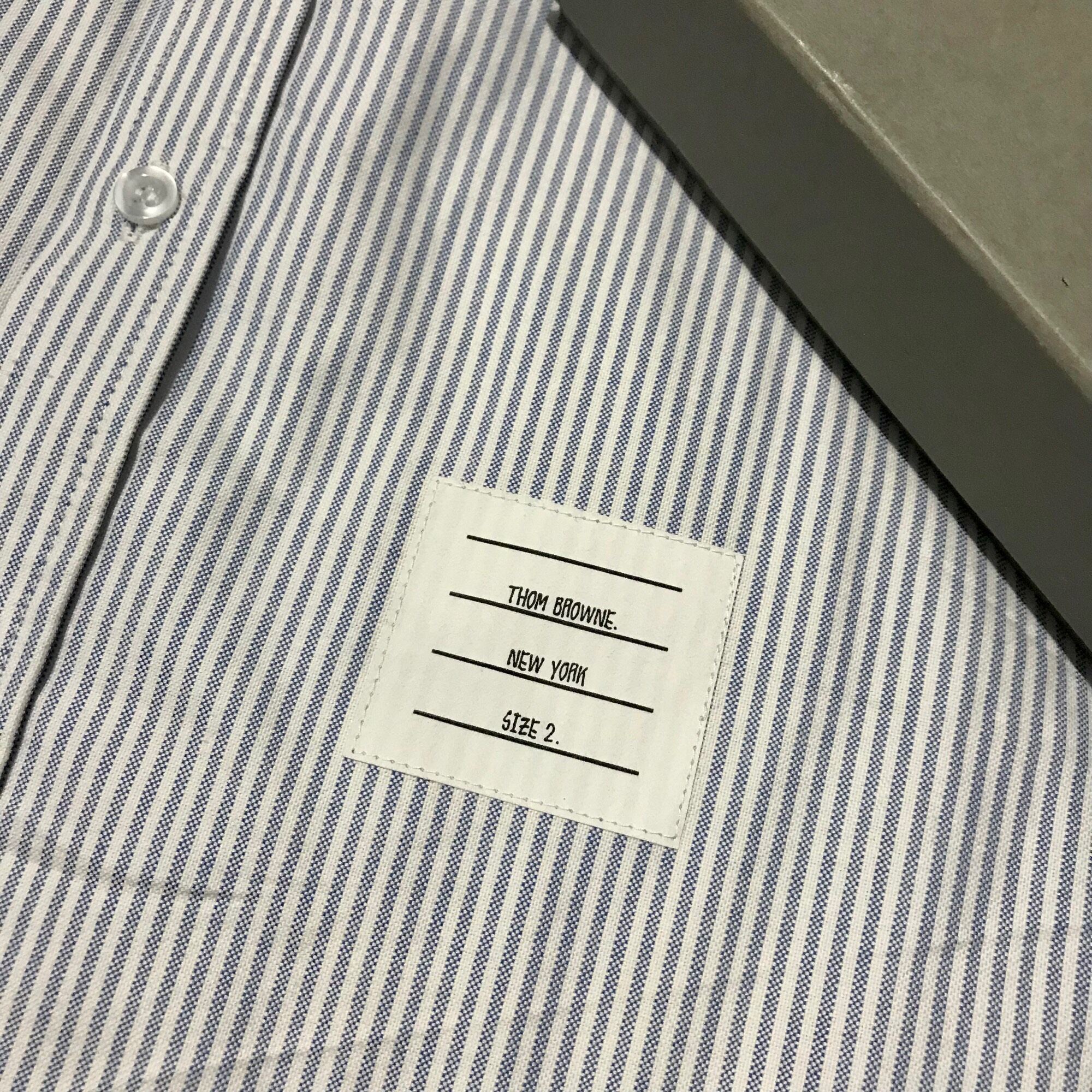 Áo sơ mi Thom Brown cao cấp tay ngắn
