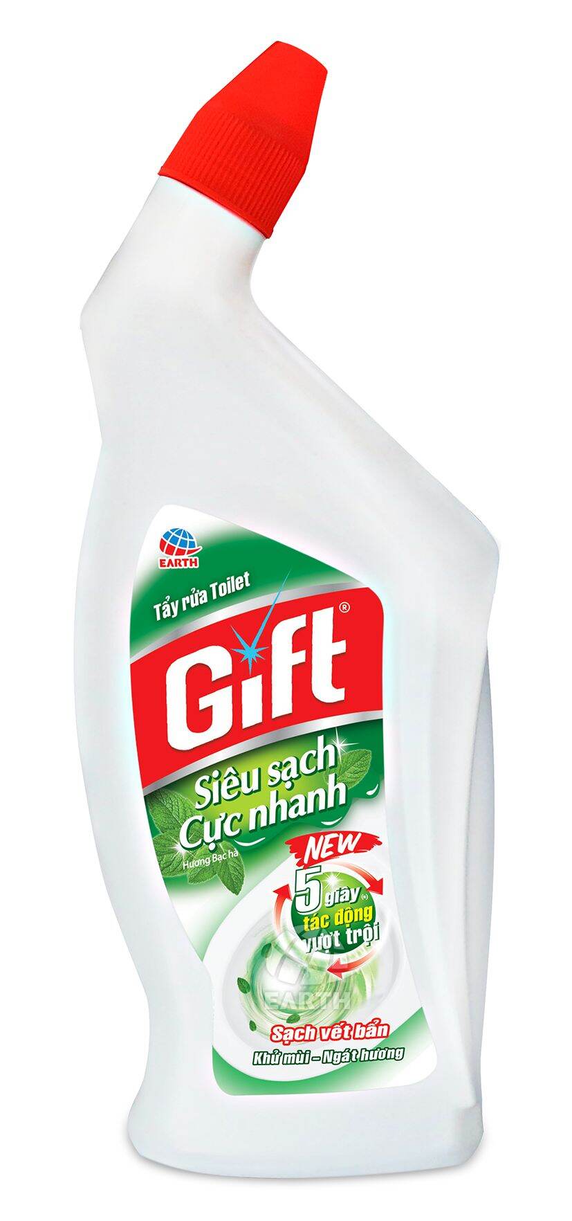 Tẩy Toilet Gift 600ml (Siêu Sạch/ Bạc Hà)